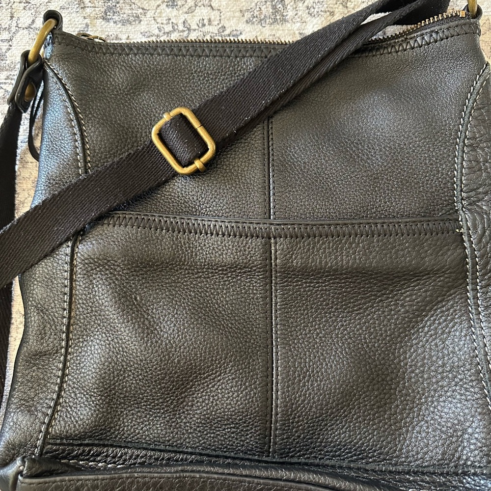 The Sak Iris Pebbled Leather Crossbody Bag - Picture 2 of 5